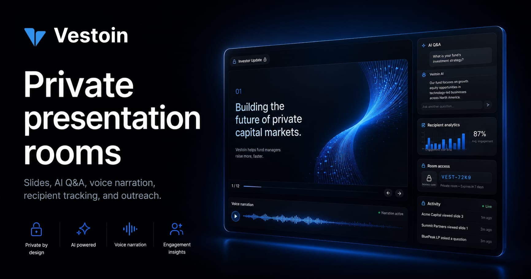 Private Presentation Rooms: A Better Way to Share Pitch Decks